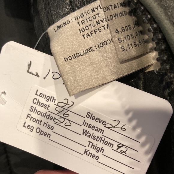 Vintage First Gear Hein Gericke Leather motorcycle jacket with forearm armor - Picture 16 of 16